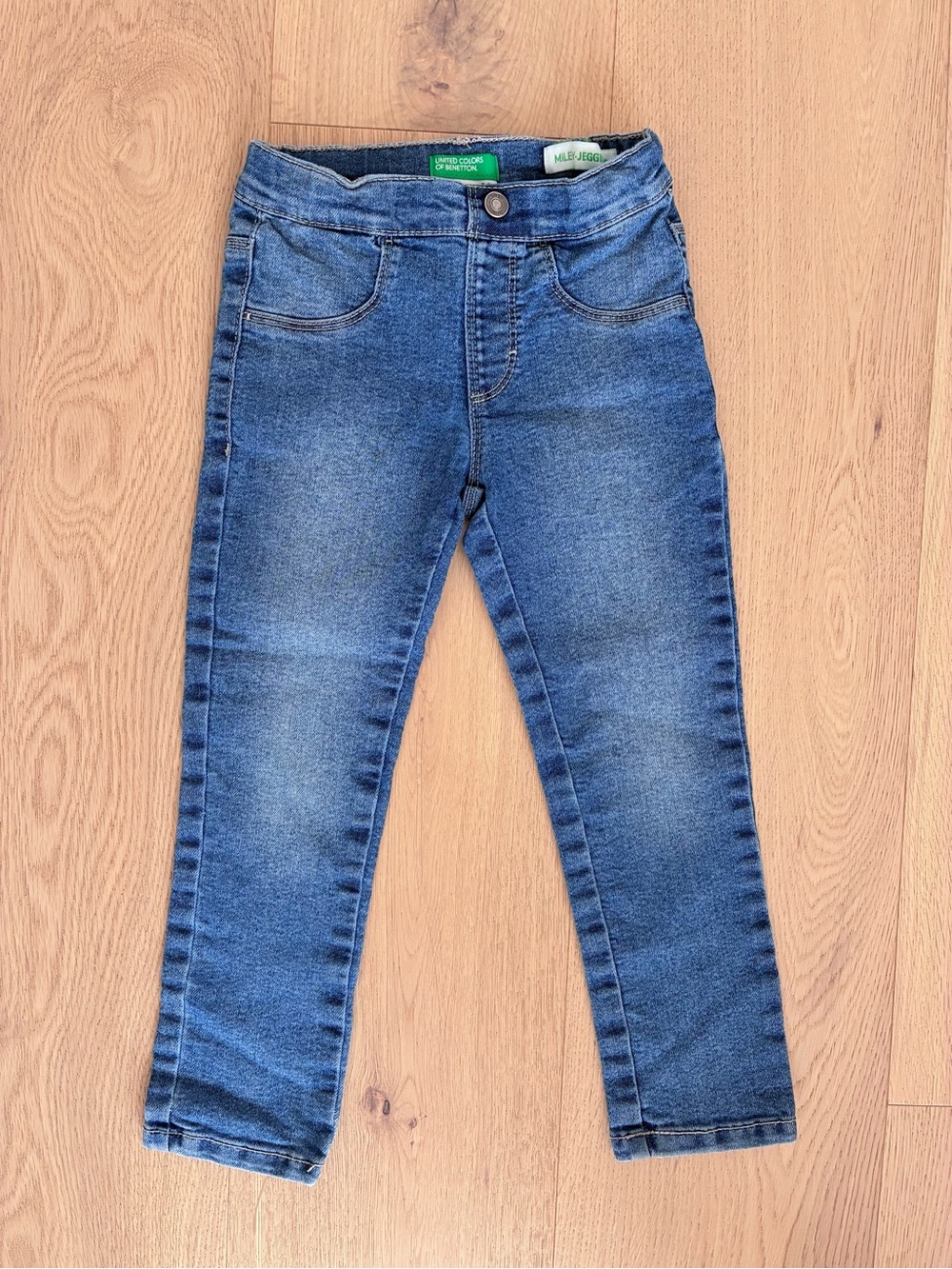 United Colors Of Benetton Girls' Blue Skinny Jeans